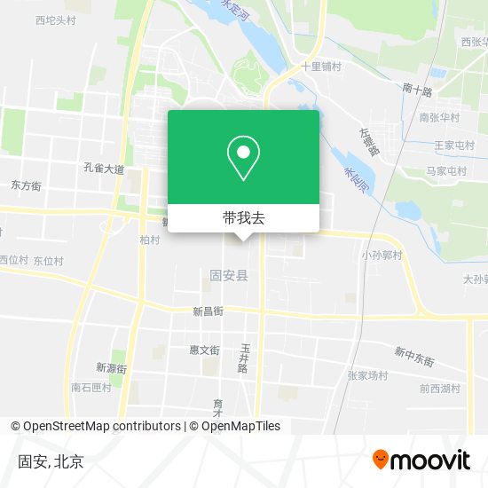 固安地图