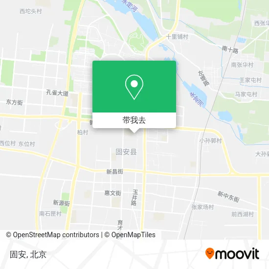 固安地图