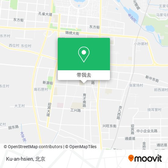 Ku-an-hsien地图