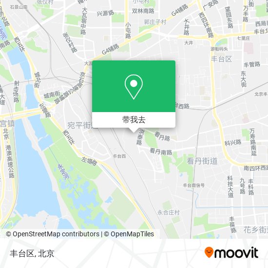 丰台区地图
