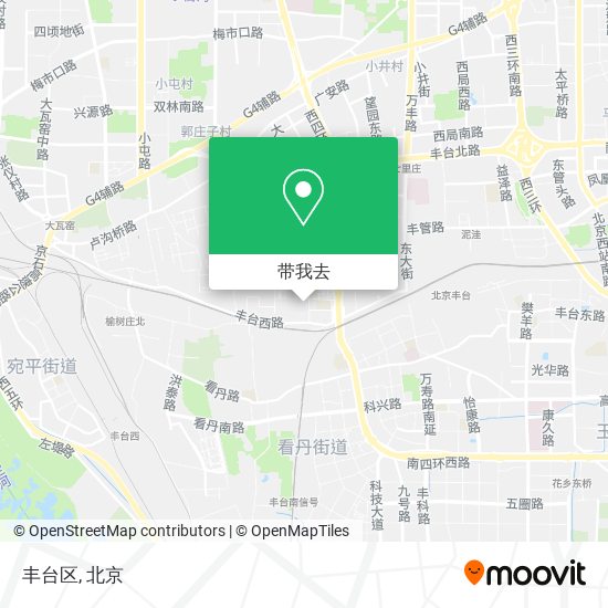 丰台区地图