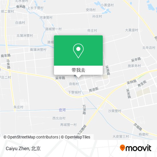 Caiyu Zhen地图