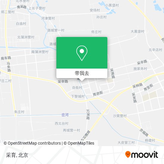 采育地图