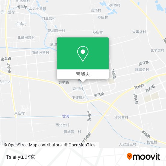 Ts’ai-yü地图
