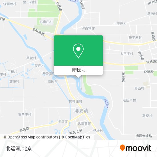 北运河地图