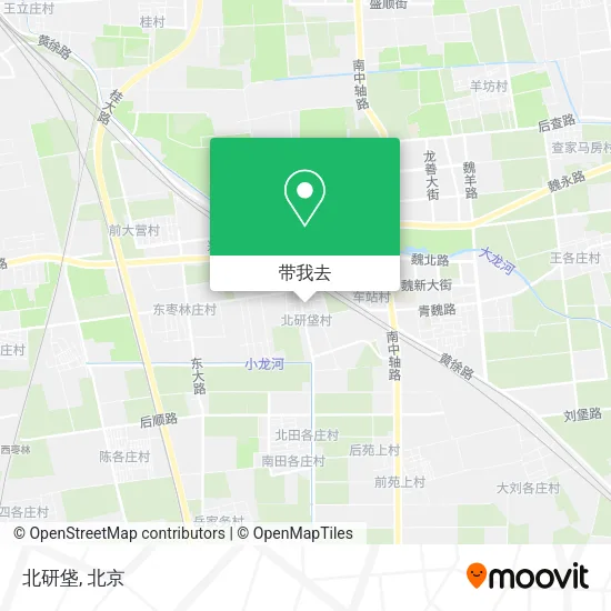 北研垡地图