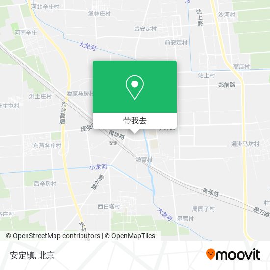 安定镇地图