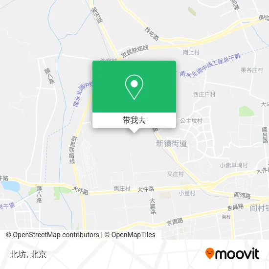 北坊地图
