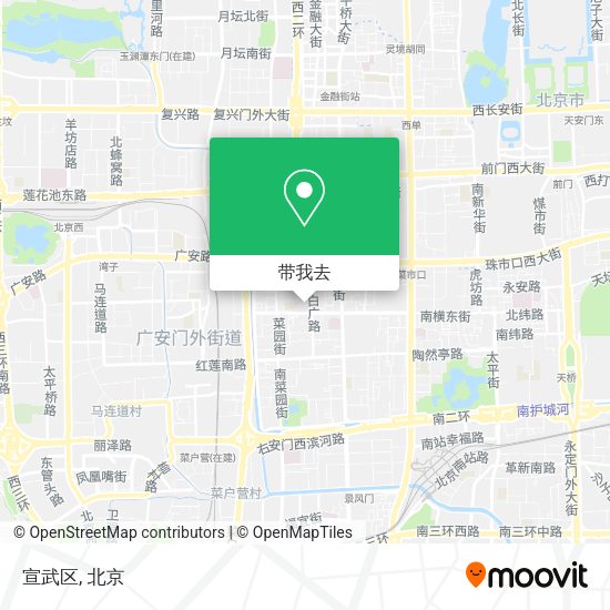 宣武区地图
