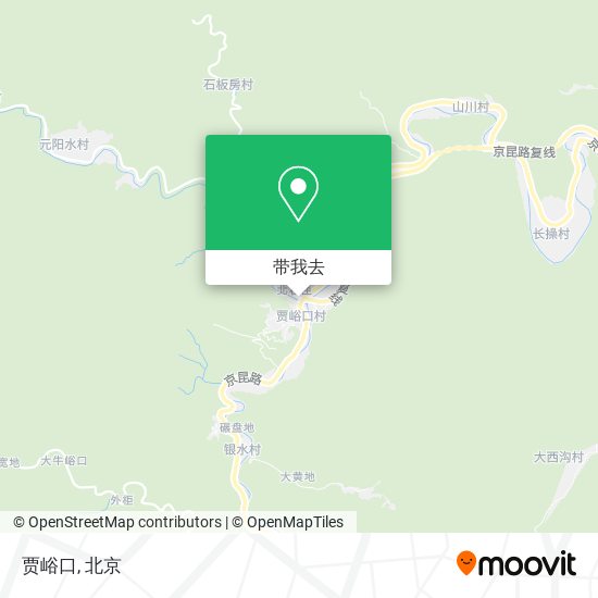 贾峪口地图