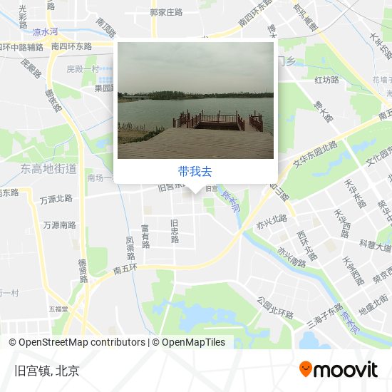 旧宫镇地图