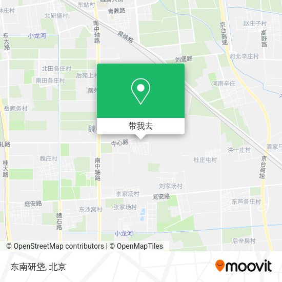 东南研垡地图