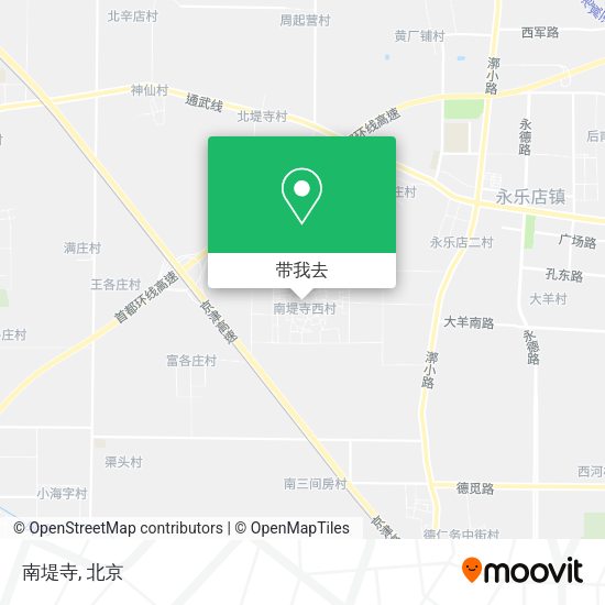 南堤寺地图