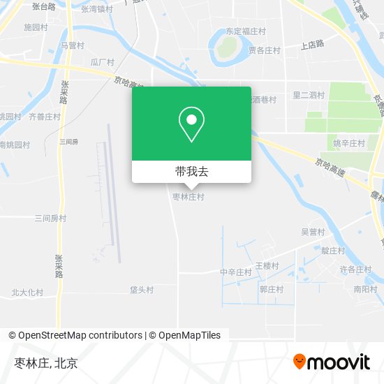 枣林庄地图