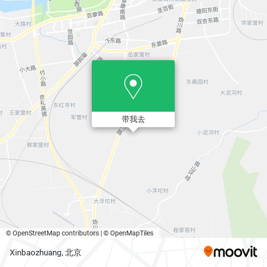 Xinbaozhuang地图