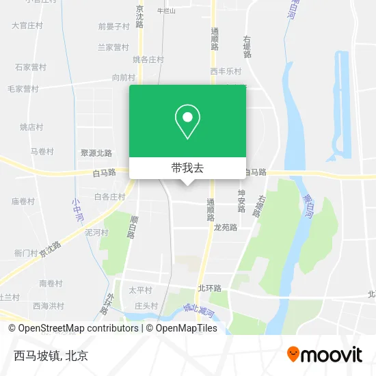 西马坡镇地图