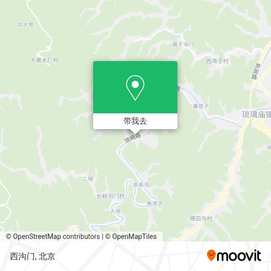 西沟门地图
