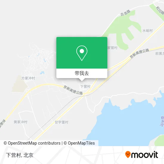 下营村地图
