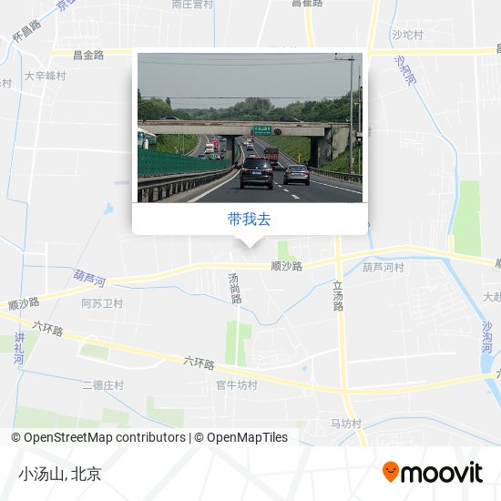 小汤山地图