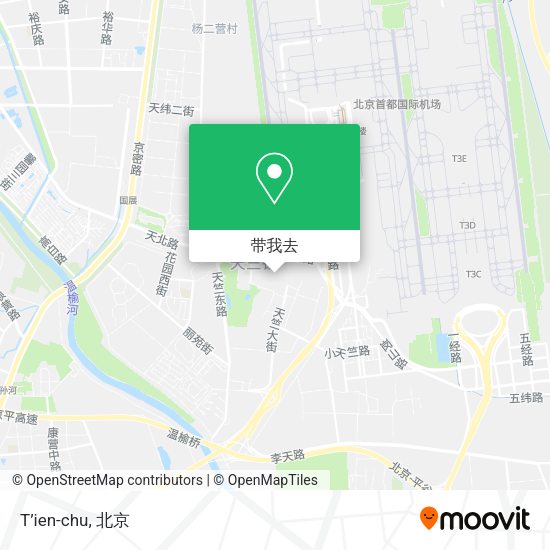 T’ien-chu地图
