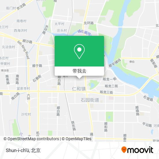 Shun-i-ch’ü地图
