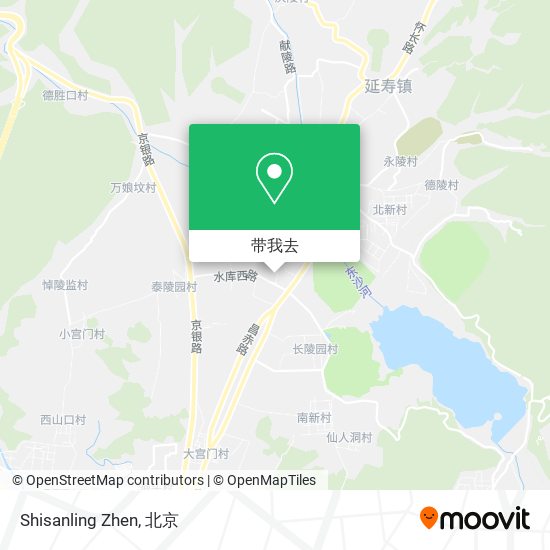 Shisanling Zhen地图