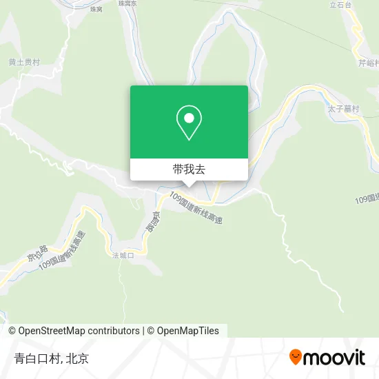 青白口村地图