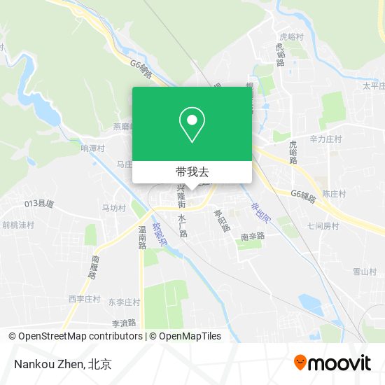 Nankou Zhen地图