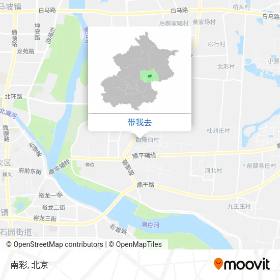 南彩地图