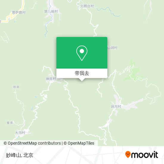 妙峰山地图