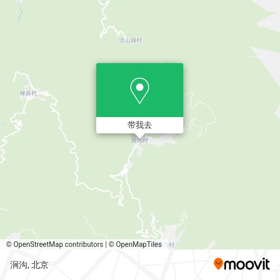 涧沟地图