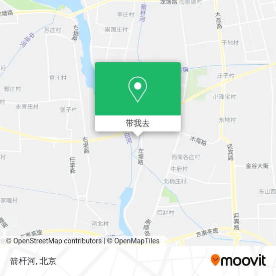 箭杆河地图