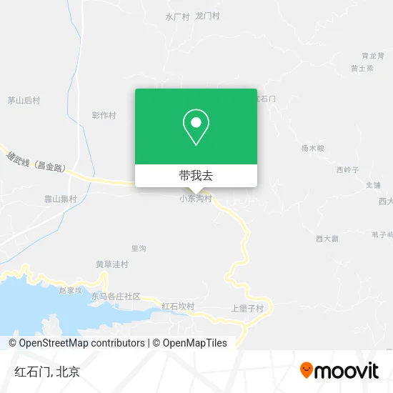 红石门地图