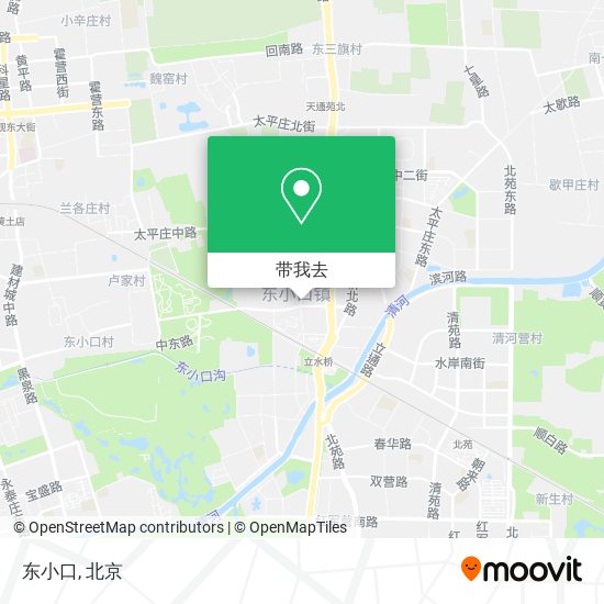 东小口地图