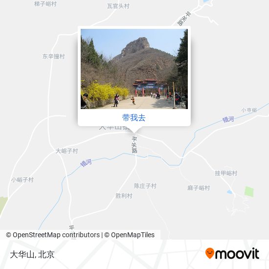 大华山地图