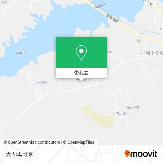 大古城地图