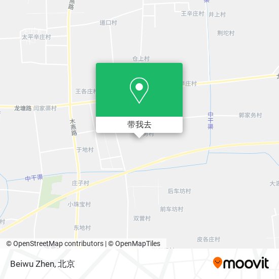 Beiwu Zhen地图
