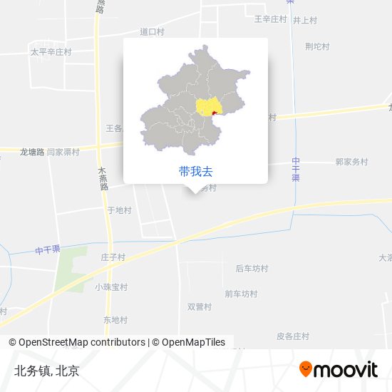 北务镇地图