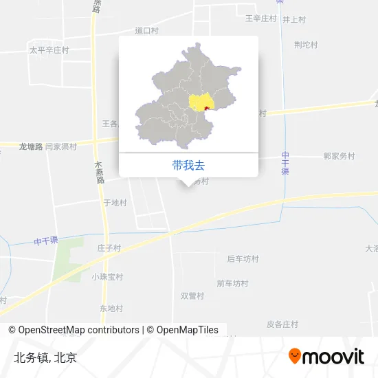 北务镇地图