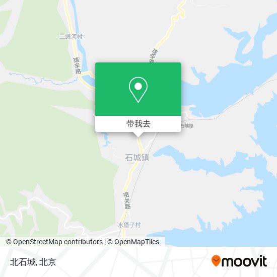 北石城地图