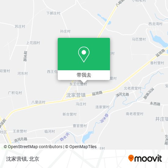 沈家营镇地图
