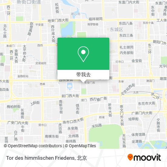 Tor des himmlischen Friedens地图