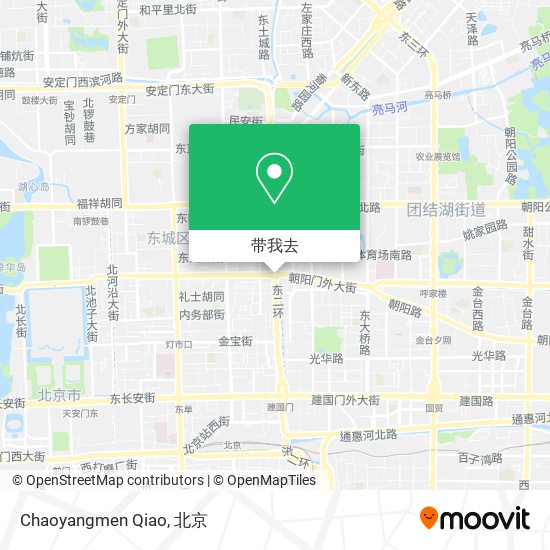 Chaoyangmen Qiao地图