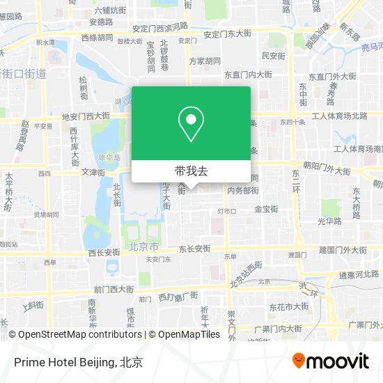 Prime Hotel Beijing地图