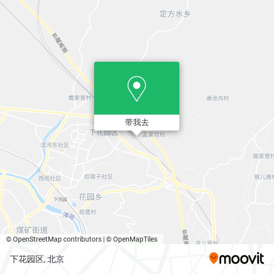 下花园区地图