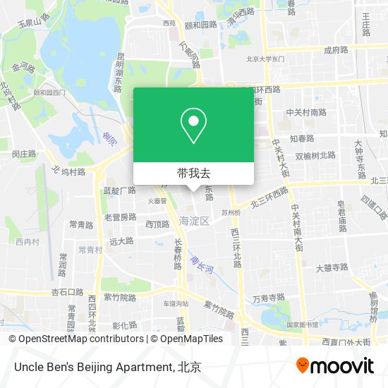 Uncle Ben's Beijing Apartment地图