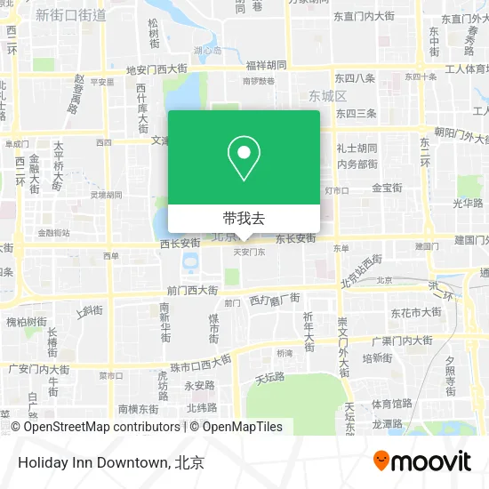 Holiday Inn Downtown地图