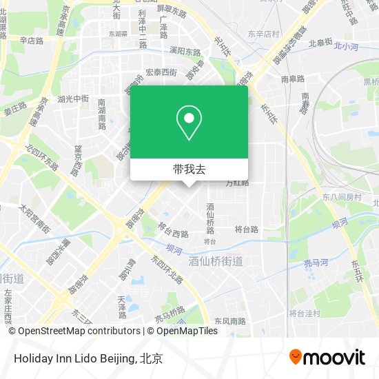 Holiday Inn Lido Beijing地图