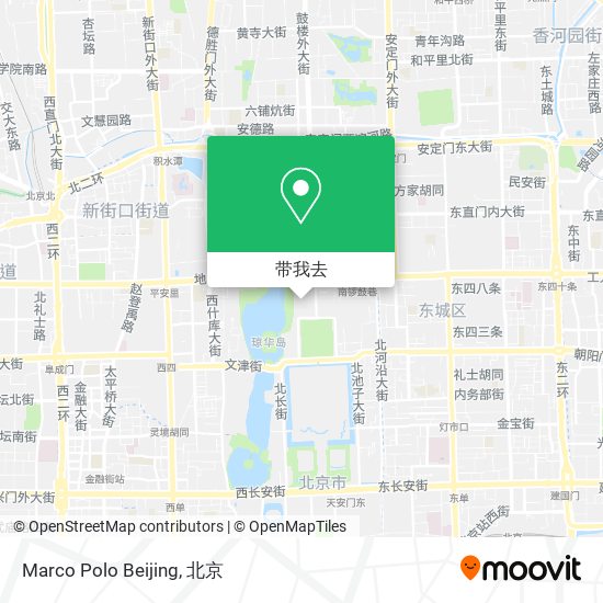 Marco Polo Beijing地图