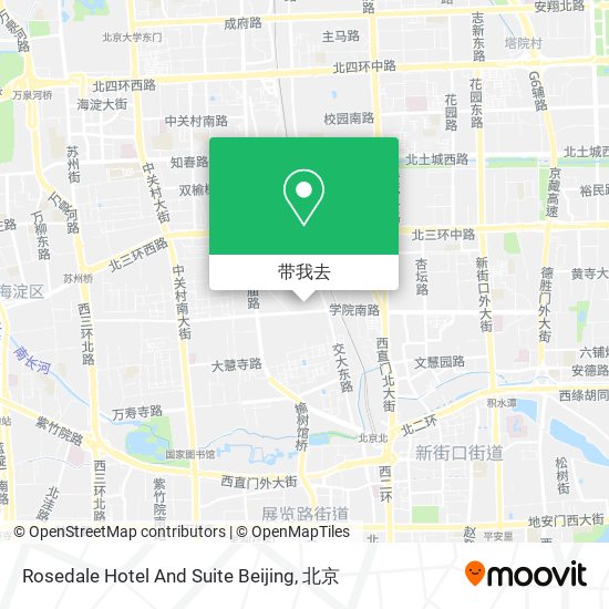 Rosedale Hotel And Suite Beijing地图